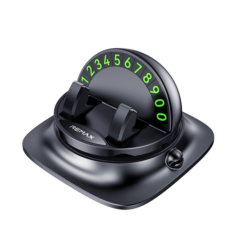 Паркувальна карта з автотримачем REMAX Multi-functional Car Instrument Panel Holder RM-C08 Black (6954851251736)