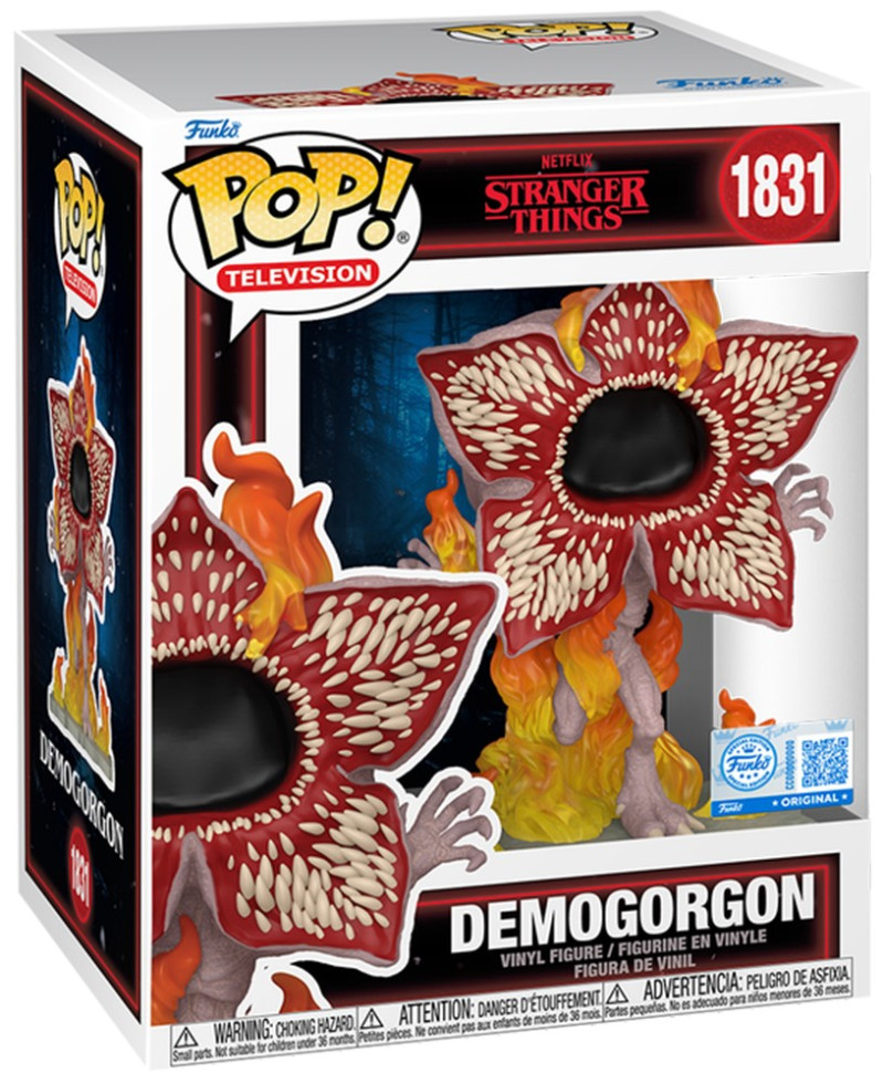 Демогоргон у вогні - Funko POP TV #1831: Stranger Things - Demogorgon