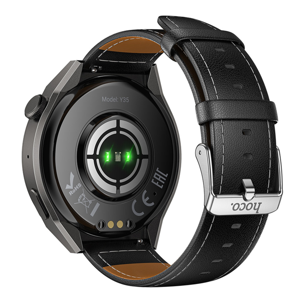 Смарт Годинник Hoco Y35 Smart sports watch Чорний