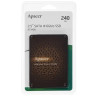 Накопичувач SSD Apacer AS340X 240GB 2.5" 7mm SATAIII 3D NAND Read/Write: 550/520 MB/sec (AP240GAS340XC-1) Накопичувач SSD Apacer AS340X 240GB 2.5" 7mm SATAIII 3D NAND Read/Write: 550/520 MB/sec (AP240GAS340XC-1)