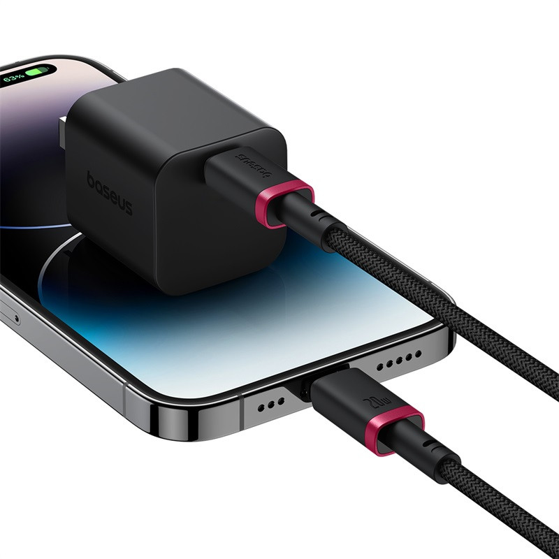 Кабель Baseus Dura Series Fast Charging Cable Type-C to iP 20W 1m Grey+Black (P10377800U01-01) Кабель Baseus Dura Series Fast Charging Cable Type-C to iP 20W 1m Grey+Black (P10377800U01-01)