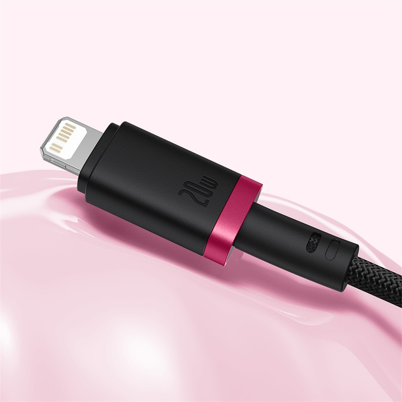 Кабель Baseus Dura Series Fast Charging Cable Type-C to iP 20W 1m Grey+Black (P10377800U01-01) Кабель Baseus Dura Series Fast Charging Cable Type-C to iP 20W 1m Grey+Black (P10377800U01-01)