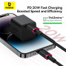 Кабель Baseus Dura Series Fast Charging Cable Type-C to iP 20W 1m Grey+Black (P10377800U01-01) Кабель Baseus Dura Series Fast Charging Cable Type-C to iP 20W 1m Grey+Black (P10377800U01-01)