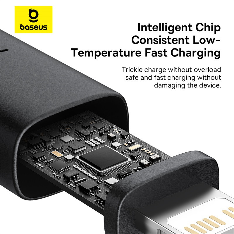 Кабель Baseus Dura Series Fast Charging Cable Type-C to iP 20W 1m Grey+Black (P10377800U01-01) Кабель Baseus Dura Series Fast Charging Cable Type-C to iP 20W 1m Grey+Black (P10377800U01-01)
