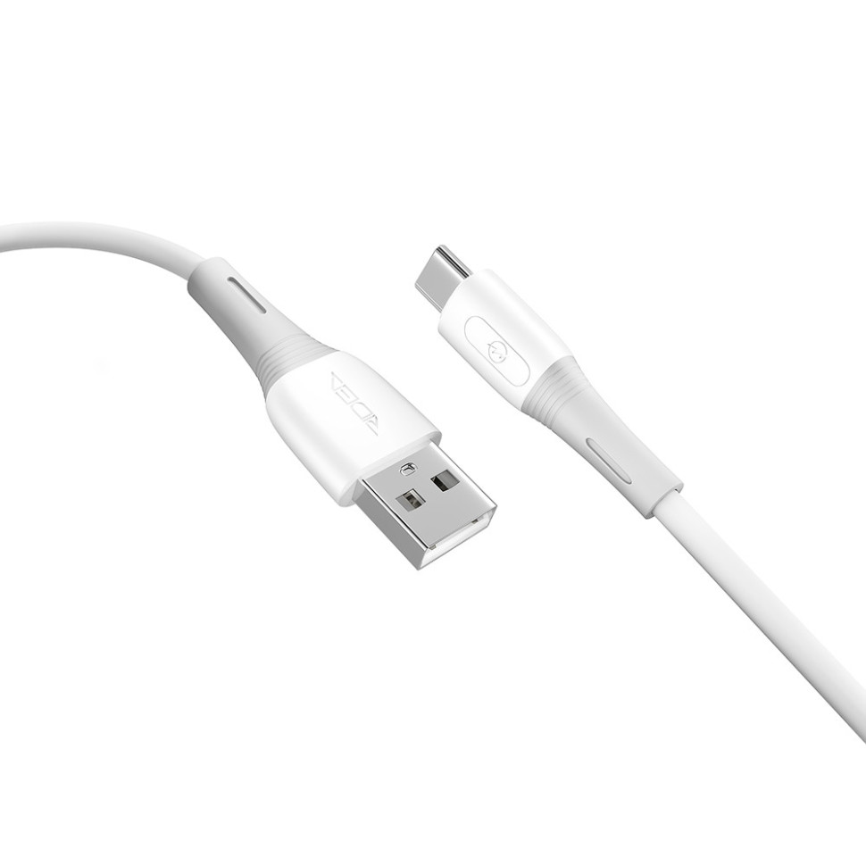 Кабель USB Ridea RC-M123 Spring Type-C 3A Білий