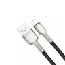 Кабель Baseus Cafule Series Metal Data Cable USB to IP 2.4A 1m Black (CALJK-A01) Кабель Baseus Cafule Series Metal Data Cable USB to IP 2.4A 1m Black (CALJK-A01)