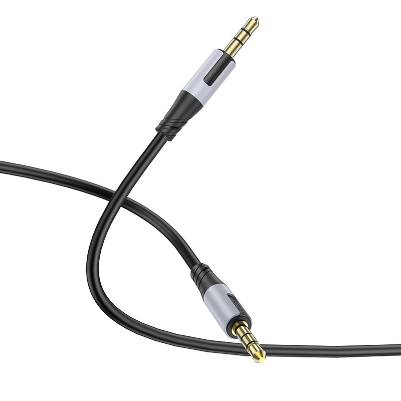 Аудіокабель BOROFONE BL19 Creator AUX audio cable Black (6941991108310)