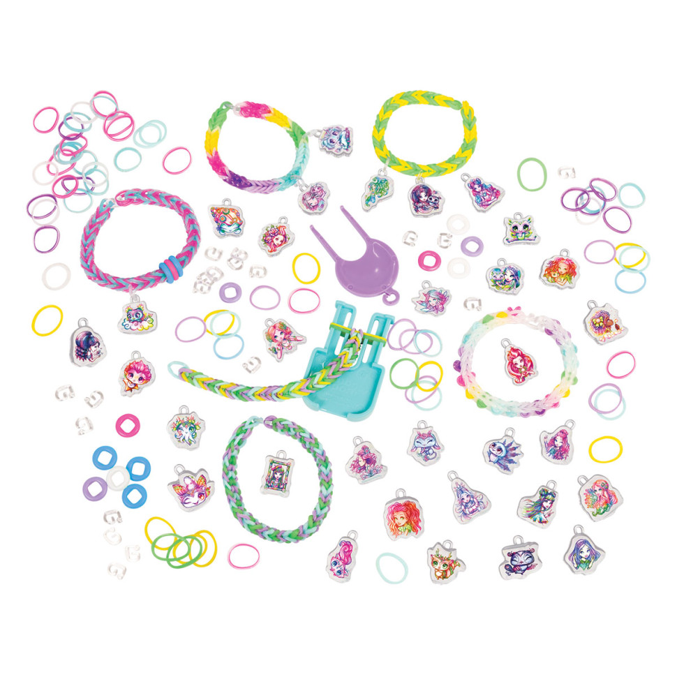 Набір для створення прикрас серії Rainbow Loom™ з підвісками - Небесна фантазія Набір для створення прикрас серії Rainbow Loom™ з підвісками - Небесна фантазія