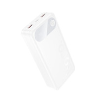 Зовнішній акумулятор HOCO J154A Victorious 22.5W+PD20W fully compatible power bank(20000mAh) White (6942007660778)