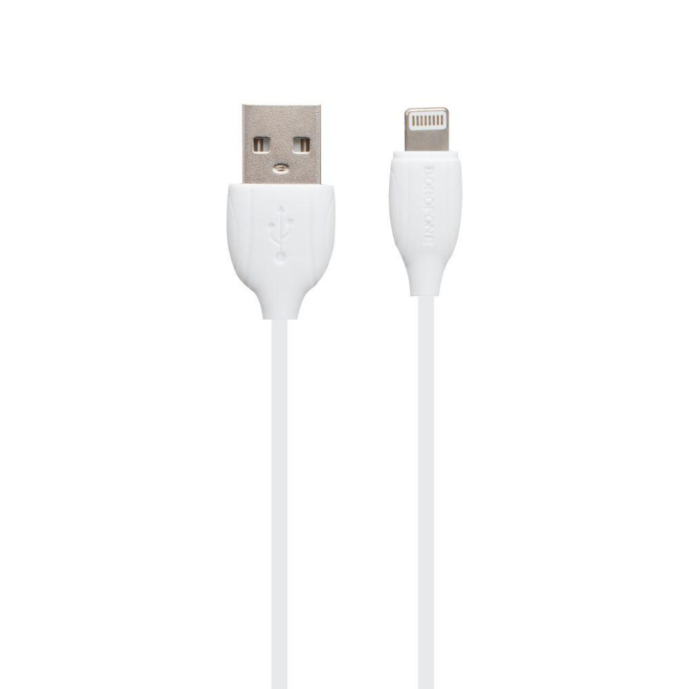 Кабель USB Borofone BX19 Benefit Lightning 2.4A 1m Цвет Белый