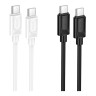 Кабель USB Hoco X122 Silicone Type-C to Type-C 60W Білий