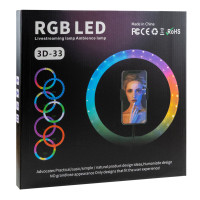 Лампа RGB Crystal 3D-33 33cm Прозорий