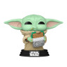 Ігрова фігурка Funko POP! серії Мандалорець і Ґроґу (Ґроґу із сендвічем)