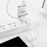 Мережевий зарядний пристрій HOCO C12 Smart dual USB charger 12W White (6957531047759)