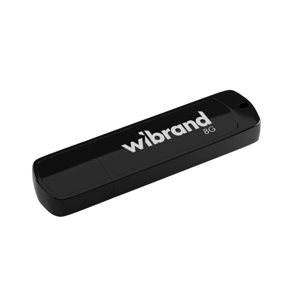 Флеш-накопичувач Wibrand USB 2.0 Grizzly 8Gb Black (WI2.0/GR8P3B)