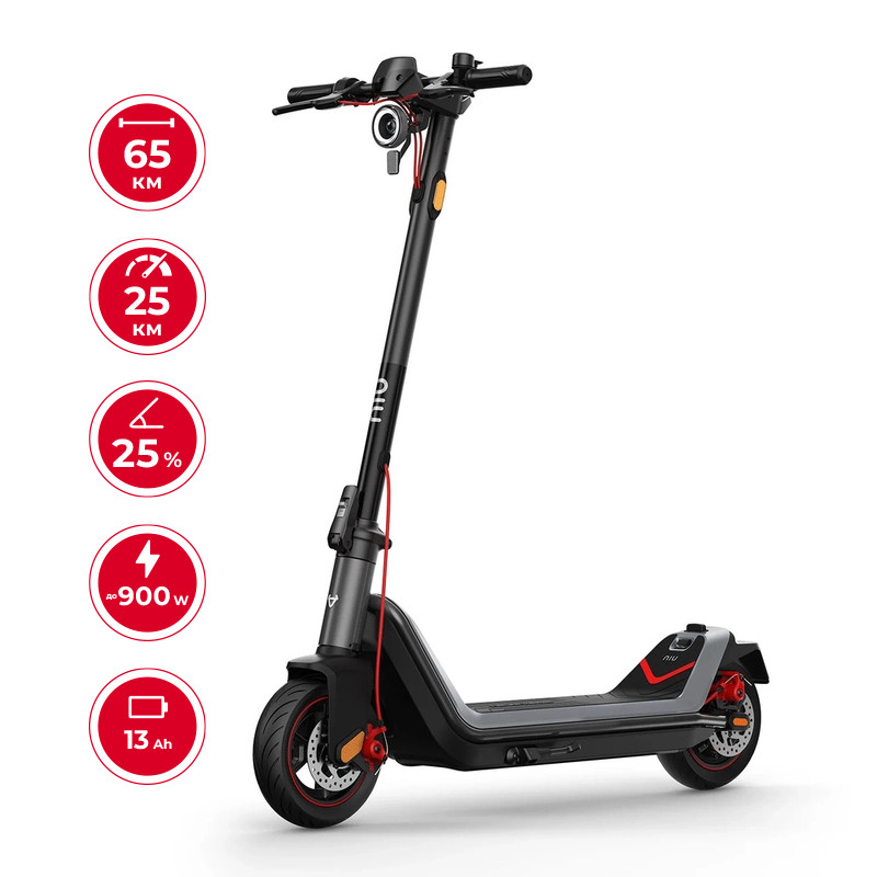 Електросамокат NIU KQi3 MAX Smart Space Gray 9.5″, мотор 450 Вт, пікова потужність 900 Вт, акумулятор 13 А·год, запас ходу до 65 км Електросамокат NIU KQi3 MAX Smart Space Gray 9.5″, мотор 450 Вт, пікова потужність 900 Вт, акумулятор 13 А·год, запас ходу до 65 км