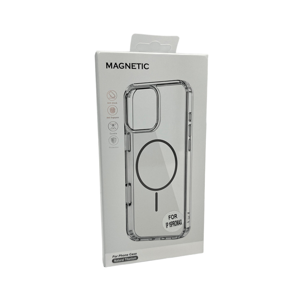 Чохол Cosmic Acrylic Thin Magnetic for Apple iPhone 15 Grey (AcColMagi15Grey)