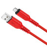 Кабель HOCO X59 USB to Micro 2.4A, 1m, nylon, TPE connectors, Red (6931474744906) Кабель HOCO X59 USB to Micro 2.4A, 1m, nylon, TPE connectors, Red (6931474744906)