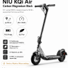 Електросамокат NIU KQi Air Carbon Magnesium Black 9.5″ мотор 350 Вт, пікова потужність 700 Вт, акумулятор 9.4 А·год, до 50 км Електросамокат NIU KQi Air Carbon Magnesium Black 9.5″ мотор 350 Вт, пікова потужність 700 Вт, акумулятор 9.4 А·год, до 50 км