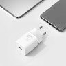 Мережевий зарядний пристрій Baseus Super Si Quick Charger 1C 25W EU Sets White（With Mini White Cable Type-C to Type-C 3A 1m White） (TZCCSUP-L02)