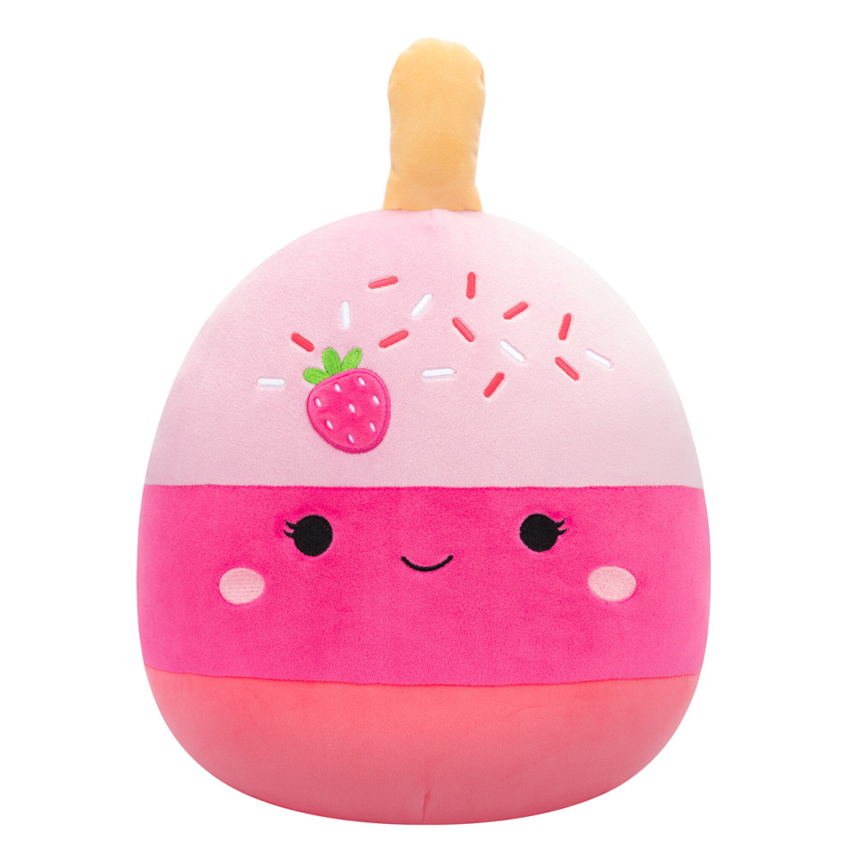 М'яка іграшка Squishmallows - Полуничний кейк-поп Пама (30 cm)