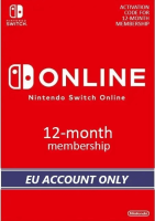 Nintendo Switch Online 12 Month Individual Membership | Europe (ключ активации)