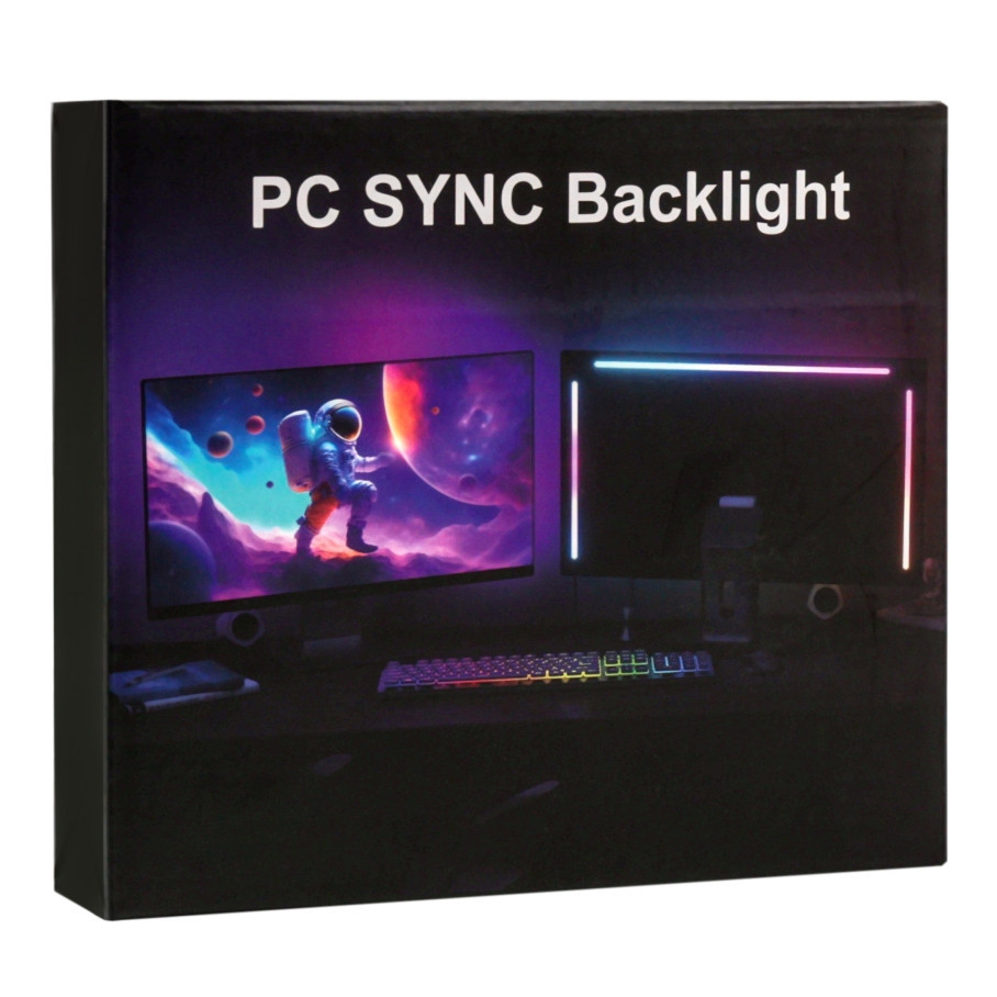 RGB Підсвічування для Монітора 24" DX23014-1 Чорний