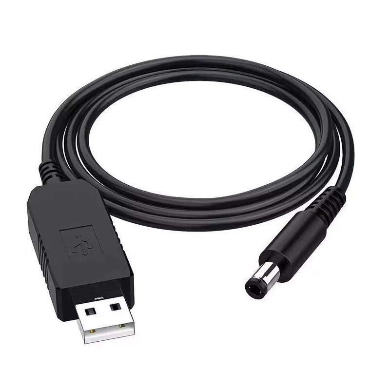 Кабель перетворювач USB-DC 5v-12v (1m) (USBDC512) Кабель перетворювач USB-DC 5v-12v (1m) (USBDC512)