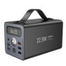 Зовнішній акумулятор HOCO J138 Distant 22.5W+PD20W+DC12V multi-function power bank (60000mAh) Black (6942007638524)