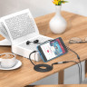 Аудiокабель HOCO UPA20 3.5 audio extension cable male to female (L=1M) Metal Gray (6931474762153) Аудiокабель HOCO UPA20 3.5 audio extension cable male to female (L=1M) Metal Gray (6931474762153)