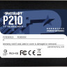 Накопичувач SSD Patriot P210 128GB 2.5" 7mm SATAIII 3D QLC (P210S128G25)