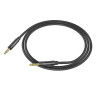 Аудiокабель HOCO UPA19 AUX audio cable (L=1M) Black (6931474759863)