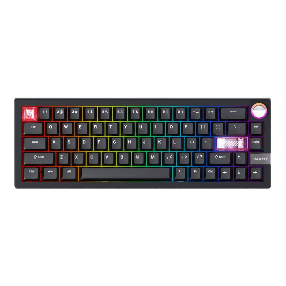 Клавиатура Игровая беспроводная Fantech MAXFIT6 MK920 Brown Switch Цвет Черный