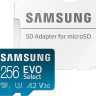 Карта пам'яті microSDXC (UHS-3 U3) Samsung EVO Select 256 ГБ \ клас 10 A2 V30 (R130MB/s, W30MB/s) (adapter SD) Карта пам'яті microSDXC (UHS-3 U3) Samsung EVO Select 256 ГБ \ клас 10 A2 V30 (R130MB/s, W30MB/s) (adapter SD)