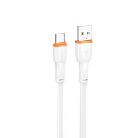 Кабель BOROFONE BX118 Esplendido charging data cable Type-C White (6941991120954)