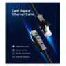 Мережевий кабель UGREEN NW102 Cat 6 U/UTP Lan Cable 10m (Black)(UGR-20164) (UGR-20164)