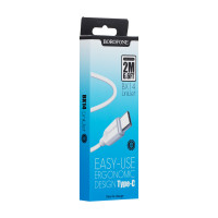 Кабель USB Borofone BX14 Type-C 2m Колір Білий