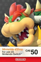 Nintendo eShop Card 50 CAD | Canada (ключ активации)