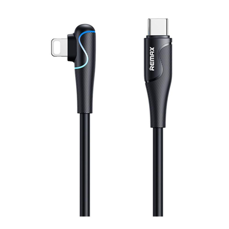 Кабель USB Remax RC-192i 20W 90° Type-C to Lightning Цвет Белый