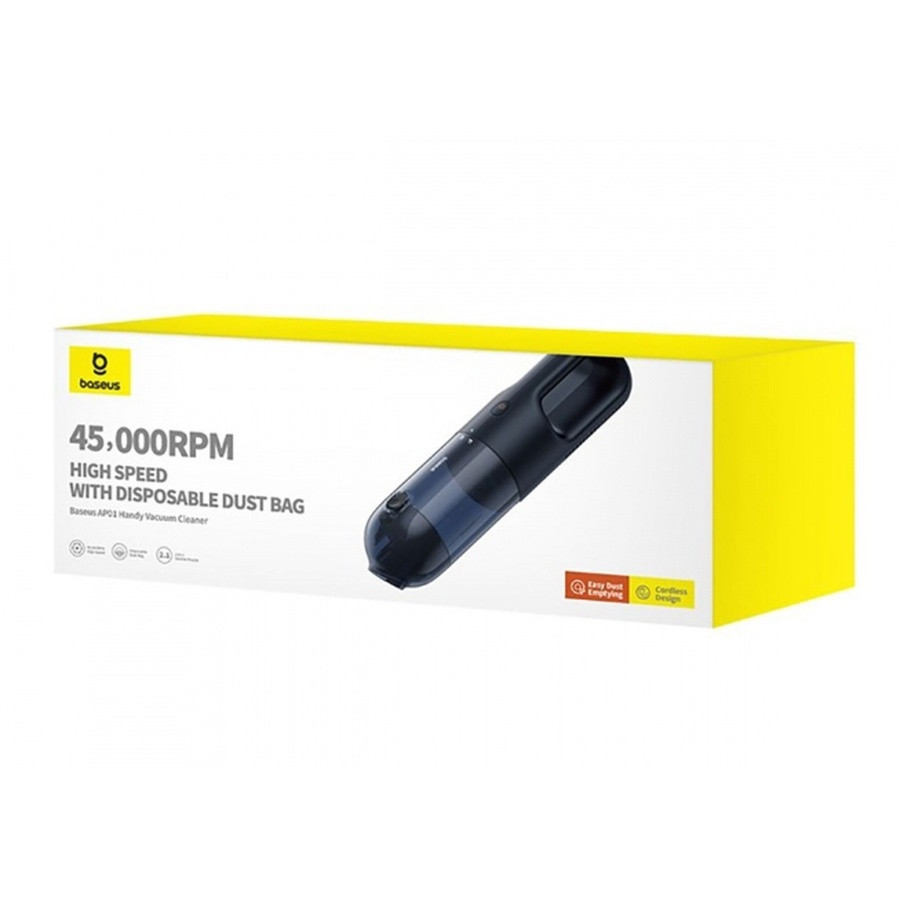 Автомобільний пилосос Baseus AP01 Handy Vacuum Cleaner (5000pa) Black (C30450100111-00)