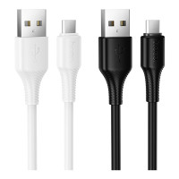 Кабель USB Hoco X120 Micro 2.4A Чорний