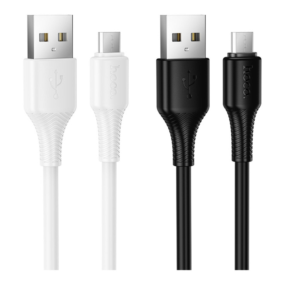 Кабель USB Hoco X120 Micro 2.4A Чорний