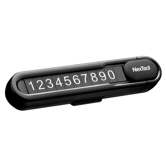 Паркувальна карта Xiaomi NEXTOOL Multifunctional Parking Sign Black (NE20140)