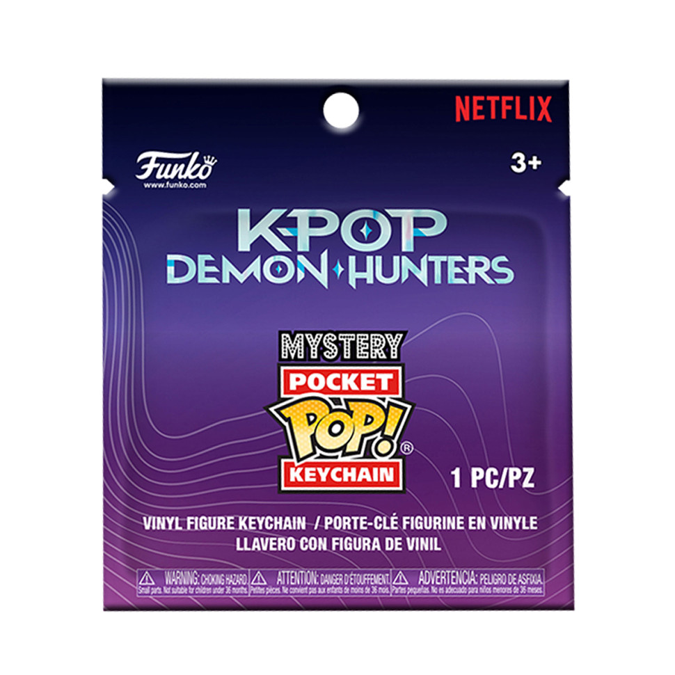 Ігрова фігурка сюрприз на кліпсі 1шт Funko POP! серії (Кейпоп-мисливиці на демонів) Ігрова фігурка сюрприз на кліпсі 1шт Funko POP! серії (Кейпоп-мисливиці на демонів)