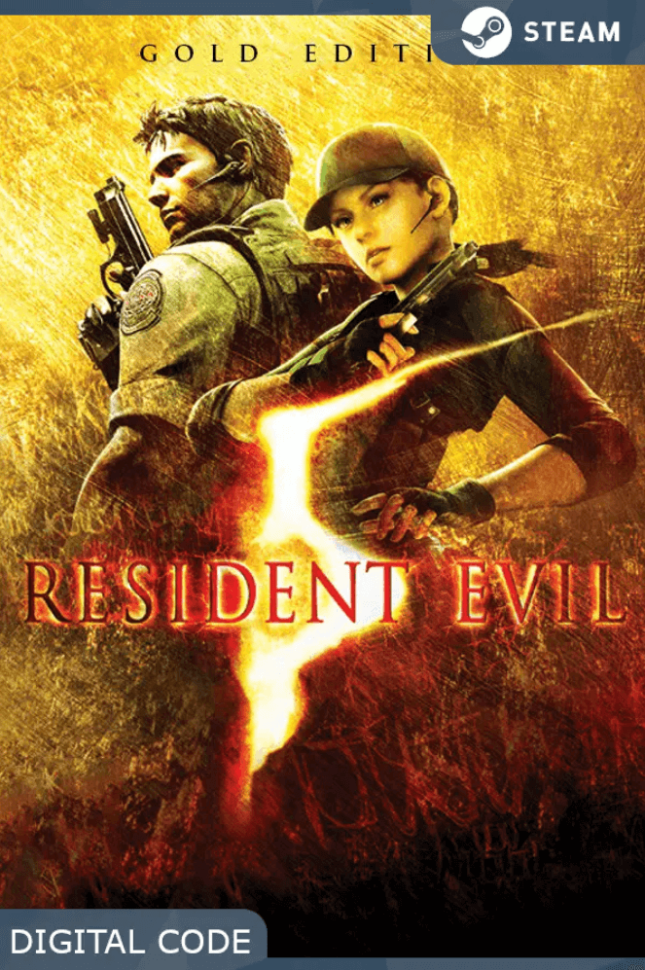 Игра Resident Evil 5 Gold Edition для ПК (Ключ активации Steam)
