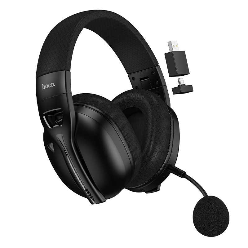 Навушники ігрові HOCO W114 Magic four-mode gaming headphones Black (6942007671439)