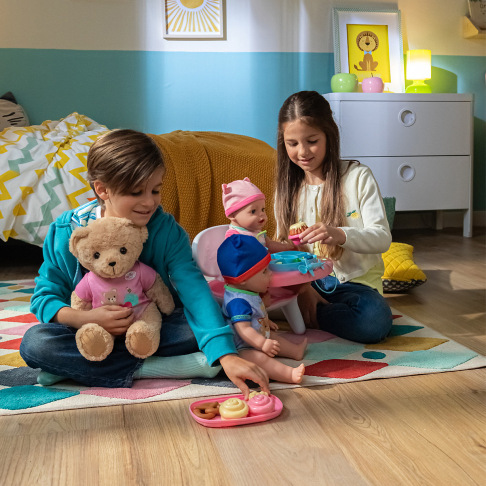 Інтерактивний столик для годування ляльки Baby Born S2  -  Час обіду (світло, звук)