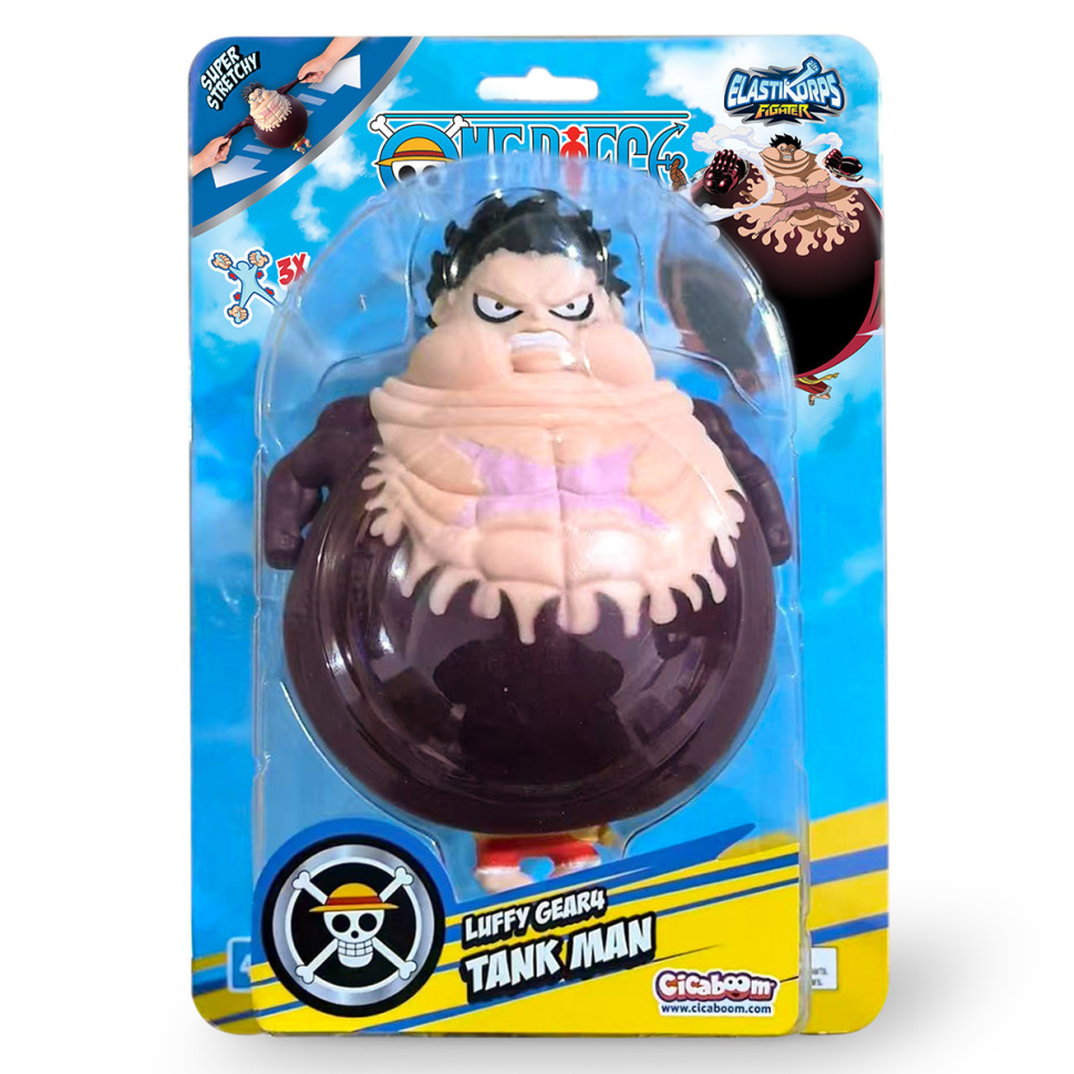 Стретч-іграшка Elastikorps серії One piece - Луффі 4 Гір. Людина-танк