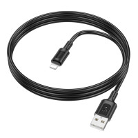 Кабель USB Borofone BX111 Lightning 2.4A Чорний