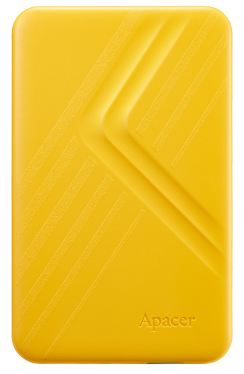 Зовнішній жорсткий диск PHD External 2.5'' Apacer USB 3.2 Gen. 1 AC236 1Tb Yellow (color box) (AP1TBAC236Y-1)